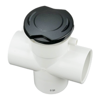 LVJ 1.5" Diverter Valve - Luxury Elegant - Black