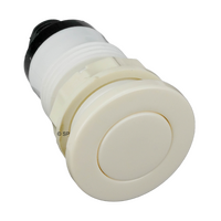 Pres-Air-Trol Threaded Air Button - White