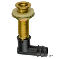 Senex Air Injector Jet Body (with valve) and Injector Elbow - Brass