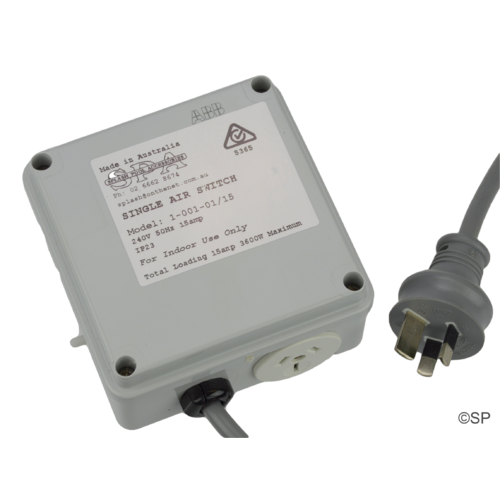 Spa Airswitch - 15A with premium air sensor