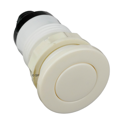 Pres-Air-Trol Threaded Air Button - White